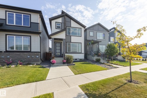 205 Caledonia Drive, Leduc, AB - Outdoor With Facade