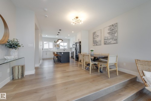 205 Caledonia Drive, Leduc, AB - Indoor Photo Showing Dining Room