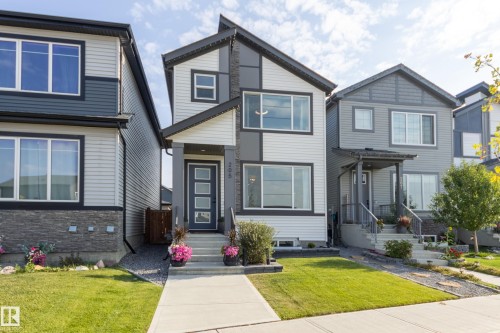 205 Caledonia Drive, Leduc, AB - Outdoor With Facade