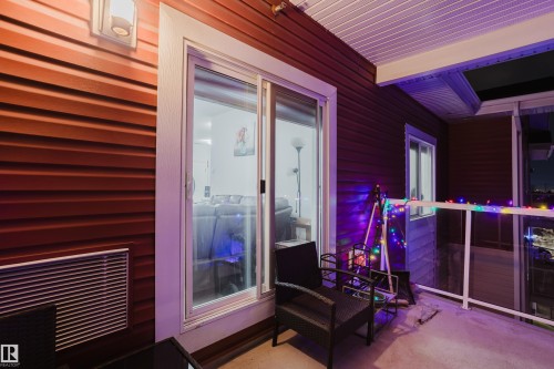 View of patio - 415 2203 44 Avenue, Edmonton, AB - Outdoor With Exterior