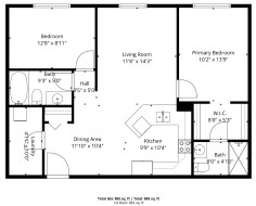 View of home floor plan - 
