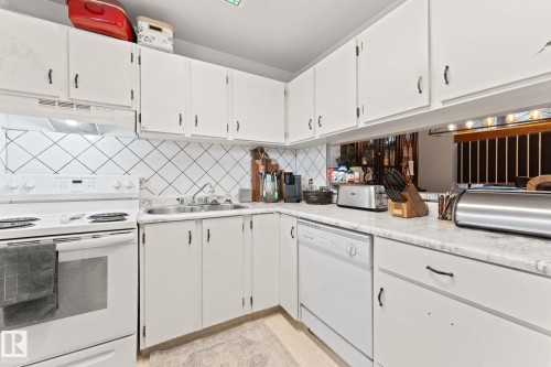 6063 35A Avenue, Edmonton, AB - Indoor Photo Showing Kitchen With Double Sink