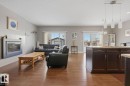 12244 167B Avenue, Edmonton, AB  - Indoor Photo Showing Living Room With Fireplace 