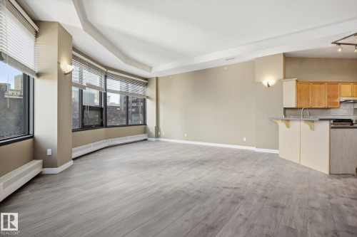 301 10106 105 Street, Edmonton, AB - Indoor Photo Showing Kitchen