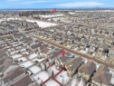 Aerial view of property's location featuring nearby suburban area - 6115 11 Avenue, Edmonton, AB  - Outdoor With View 