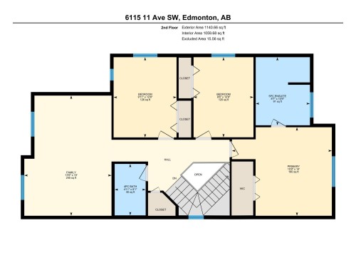 View of floor plan / room layout - 6115 11 Avenue, Edmonton, AB - Other