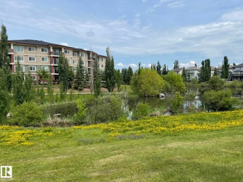 View of property's community with a water view - 207 7021 South Terwillegar Drive, Edmonton, AB - Outdoor