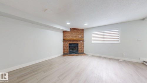 1415 49A Street, Edmonton, AB - Indoor With Fireplace
