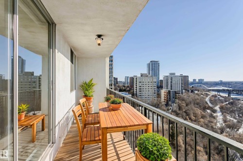 1004 11307 99 Avenue, Edmonton, AB - Outdoor With Balcony With View With Exterior