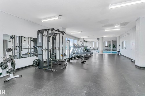 1004 11307 99 Avenue, Edmonton, AB - Indoor Photo Showing Gym Room