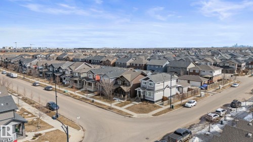 Aerial view of residential area - 8107 224 Street Nw, Edmonton, AB - Outdoor With View