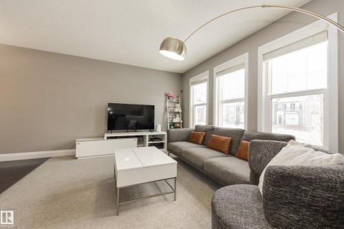 232 Southfork Drive, Leduc, AB - Indoor Photo Showing Living Room