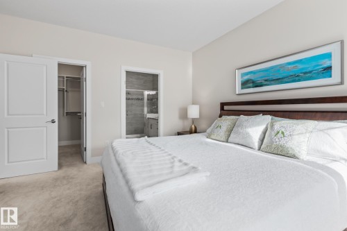 18 8 Lynx Close, St. Albert, AB - Indoor Photo Showing Bedroom