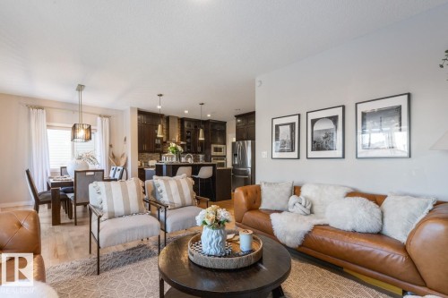 3693 Claxton Place, Edmonton, AB - Indoor Photo Showing Living Room