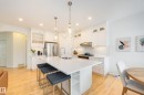 2532 Bell Court, Edmonton, AB  - Indoor Photo Showing Kitchen With Double Sink With Upgraded Kitchen 