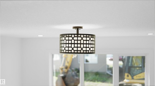 Detailed view of recessed lighting and a textured ceiling - 711 31 Avenue, Edmonton, AB - Indoor Photo Showing Other Room