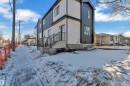 View of snow covered house - 9531/ 9533 115 Ave, Edmonton, AB  - Outdoor 