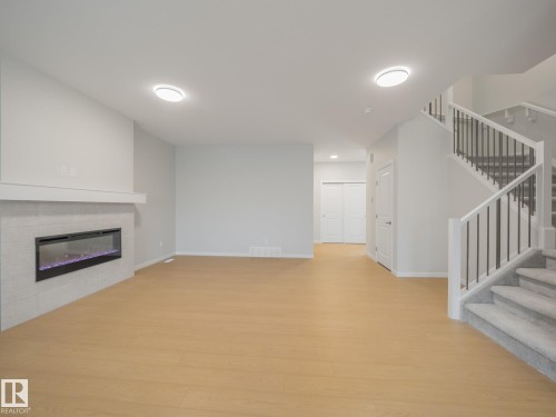 17527 7 Street, Edmonton, AB - Indoor With Fireplace