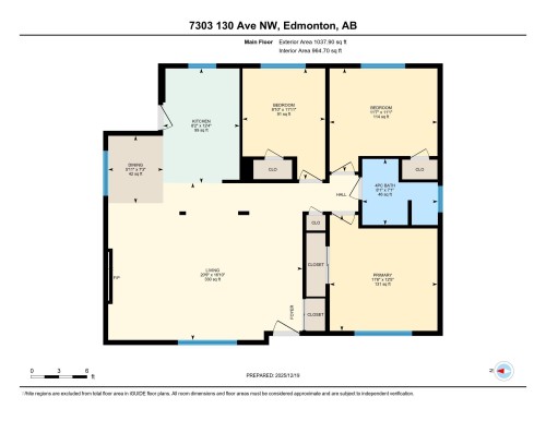 View of home floor plan - 7303 130 Avenue, Edmonton, AB - Other