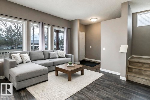 187 Bridgeport Boulevard, Leduc, AB - Indoor Photo Showing Living Room