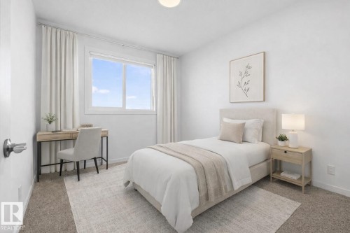 2416 Trumpeter Way, Edmonton, AB - Indoor Photo Showing Bedroom