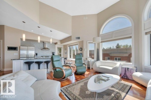 401 30 St Joseph Street, St. Albert, AB - Indoor Photo Showing Living Room