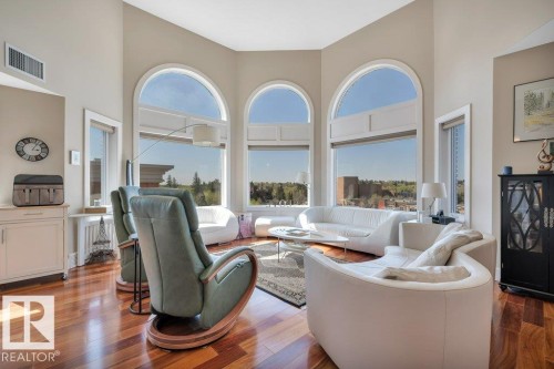 401 30 St Joseph Street, St. Albert, AB - Indoor Photo Showing Living Room