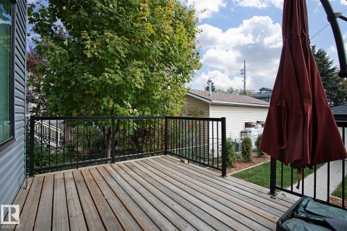 10633 64 Avenue, Edmonton, AB - Outdoor With Deck Patio Veranda With Exterior