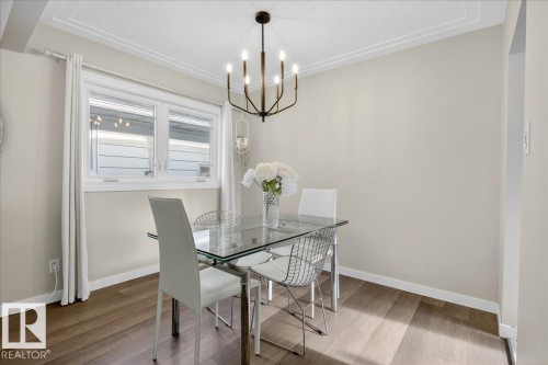 9909 77 Street, Edmonton, AB - Indoor Photo Showing Dining Room