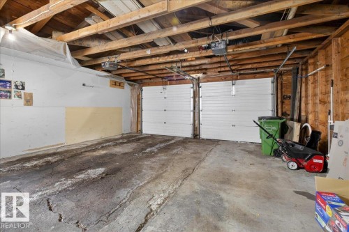 9909 77 Street, Edmonton, AB - Indoor Photo Showing Garage