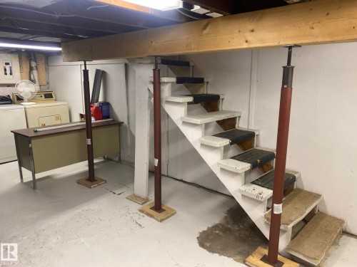 12811 121 Street, Edmonton, AB - Indoor Photo Showing Basement