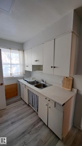 10830 68 Avenue, Edmonton, AB - Indoor Photo Showing Kitchen With Double Sink