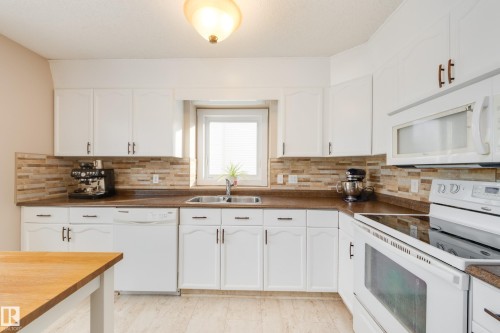 18812 93 Avenue, Edmonton, AB - Indoor Photo Showing Kitchen With Double Sink
