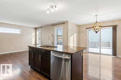 7803 173 Avenue, Edmonton, AB - Indoor Photo Showing Kitchen With Double Sink
