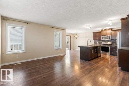 7803 173 Avenue, Edmonton, AB - Indoor Photo Showing Kitchen With Stainless Steel Kitchen