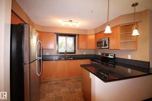 105 3719 Whitelaw Lane, Edmonton, AB - Indoor Photo Showing Kitchen