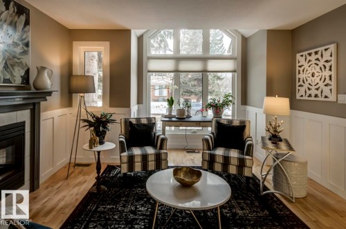 9743 91 Street, Edmonton, AB - Indoor Photo Showing Dining Room