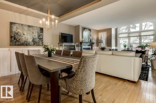 9743 91 Street, Edmonton, AB - Indoor Photo Showing Dining Room