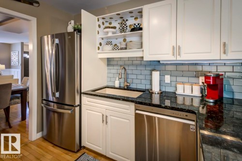 9743 91 Street, Edmonton, AB - Indoor Photo Showing Kitchen