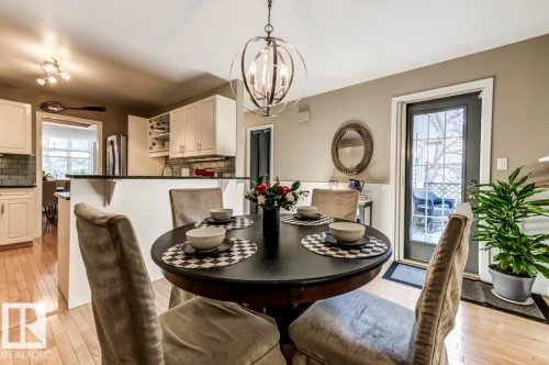 9743 91 Street, Edmonton, AB - Indoor Photo Showing Dining Room