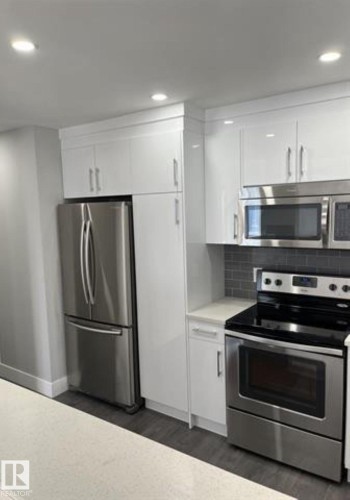554 Willow Crest, Edmonton, AB - Indoor Photo Showing Kitchen With Stainless Steel Kitchen