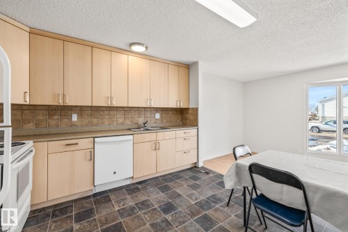 3543 46 Street, Edmonton, AB - Indoor Photo Showing Kitchen With Double Sink