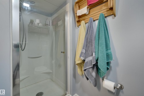 Full bath featuring a shower stall - 10911 66 Avenue, Edmonton, AB - Indoor Photo Showing Bathroom