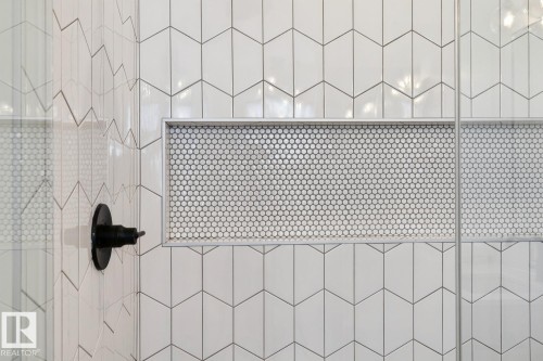 Bathroom with tiled shower - 11016 132 Street, Edmonton, AB - Indoor Photo Showing Other Room