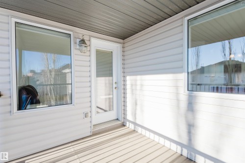 View of deck - 3547 Mclay Crescent, Edmonton, AB - Outdoor With Exterior