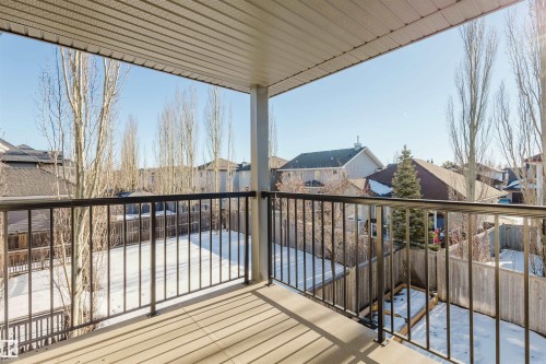 Balcony featuring a residential view - 3547 Mclay Crescent, Edmonton, AB - Outdoor With Balcony With Exterior