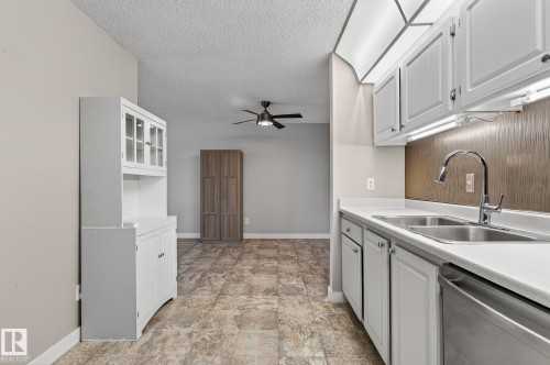 1106 Saddleback Road, Edmonton, AB - Indoor Photo Showing Kitchen With Double Sink