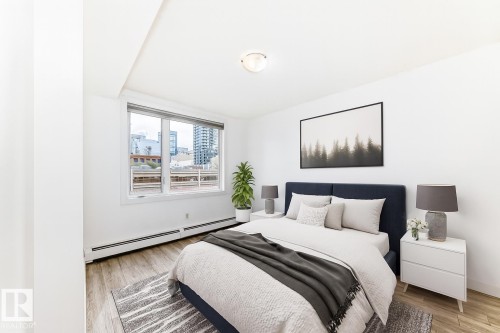304 10303 105 Street, Edmonton, AB - Indoor Photo Showing Bedroom