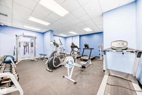 304 10303 105 Street, Edmonton, AB - Indoor Photo Showing Gym Room