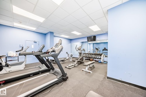 304 10303 105 Street, Edmonton, AB - Indoor Photo Showing Gym Room